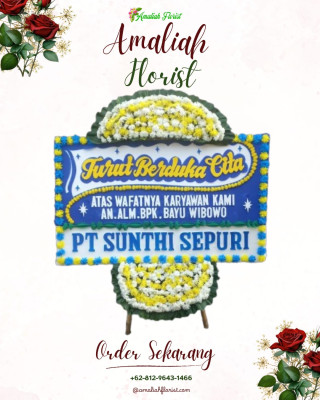 Papan Bunga Duka di Pagerageung