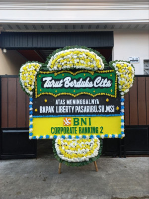 Papan Bunga Duka di Pagerageung