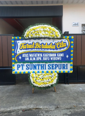 Papan Bunga Duka di Pagerageung