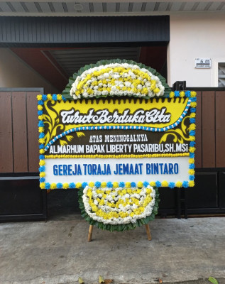 Papan Bunga Duka di Pagerageung