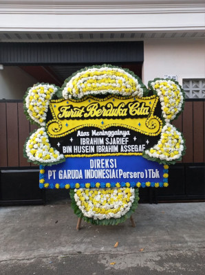 Papan Bunga Duka di Pagerageung