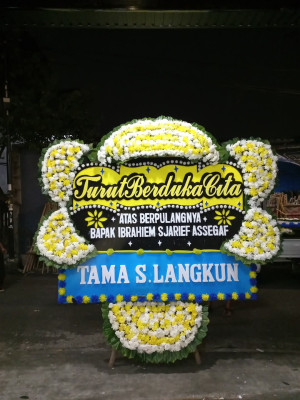 Papan Bunga Duka di Pagerageung